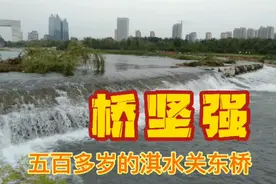 桥坚强(2)：特大暴雨中五百多岁的淇水关东桥视频封面