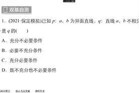 立体几何基础考察，点线面的位置关系，简单定理的运用视频封面