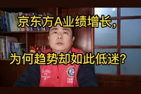 京东方A业绩大幅增长，为何趋势却如此低迷？筹码分散也许是原因视频封面