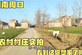 河南周口：该过年了农村村庄实拍，都端着碗在外面吃饭你想家了吗视频封面