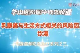 5.7乳腺癌防治系列之三：与生活方式相关的风险因素1 - 饮酒视频封面