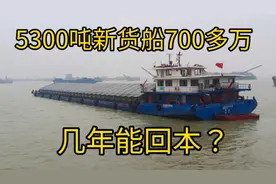 船运生意不好为什么那么多人造船？造价700多万货船几年能回本？视频封面