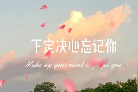 我要下定决心忘记你，为何泪红了眼眶，只因对你用情太深！视频封面