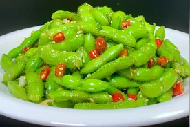 煮毛豆有技巧，教你一招，毛豆翠绿不发黄，鲜嫩入味，好吃又解馋视频封面