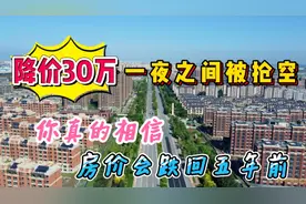如果你是刚需，你还在等着房价跌回五年前么？降价30万一夜被抢空视频封面