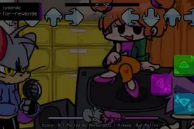 FNF猫和老鼠都市传说模组botplay全流程（8）厨房尼波斯