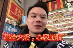 基金大跌，心态崩溃的边缘了视频封面