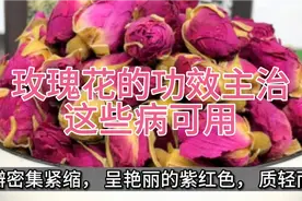 玫瑰花的功效主治，这些病症可用视频封面