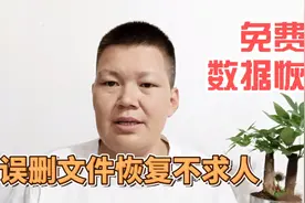 电脑中重要的数据资料不小心删了，用这个数据恢复软件快速找回视频封面
