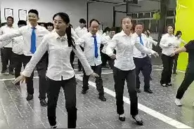 曳舞进企 助力团建——南阳新潮曳舞俱乐部魅力恒业特训营开营图片