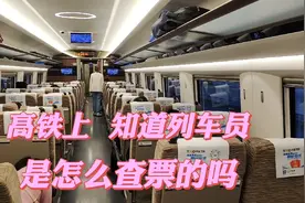 坐高铁没有纸票，知道列车员是怎么查票的吗，可惜很多人都不知道视频封面