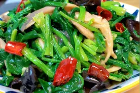 春天要多吃菠菜，教你凉拌菠菜好吃做法，翠绿爽口，营养又美味视频封面