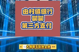 由村镇银行聊第三方支付视频封面