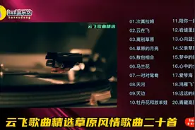 云飞歌曲精选/草原风情歌曲二十首/动听优美/@hxd音乐坊