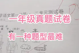 一年级拼音和衔接卷，有哪些常见题型？看看这两张真题卷学着避坑视频封面