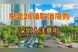 东莞楼市新政28镇取消限购，深圳人注意啦视频封面
