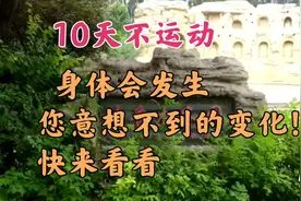 10天不运动，身体会发生您意想不到的变化！快来看看