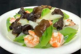 山药炒虾仁这个做法真的太绝了，营养丰富，清淡爽口，好吃又好看视频封面