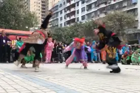 广东普宁流沙南园英歌队激情表演视频封面
