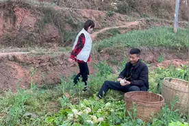 男女搭配干活不累，夫妻同心其利断金，一起努力一起干视频封面