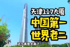 自驾游天津西青，航拍中国第一世界第二高楼，可惜太高拍不到顶视频封面