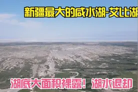 自驾新疆阿拉山口艾比湖，不愧是吹翻过火车的地方，风力太强！视频封面