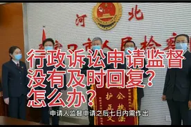 《人民检察院行政诉讼监督规则》申请监督杳无音信，怎么办？视频封面