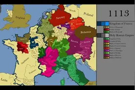 西欧历史变化（公元前500-2017）视频封面