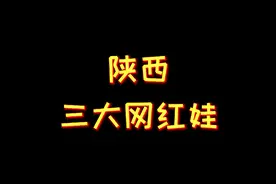 陕西三大网红娃，个个都很可爱很优秀，每个视频都拍的好