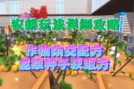 星川解说:创造与魔法农耕玩法详细攻略作物杂交配方龙草种子获取