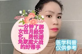 一分钟了解女性月经全过程，男性避免家庭大战的好帮手