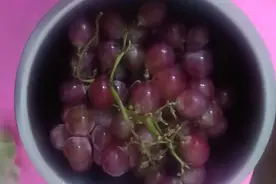 晚上去逛超市买到活动葡萄，小孩们都说好吃，吃的津津有味。