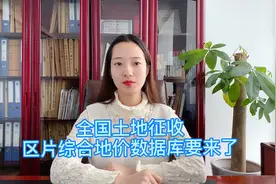 好消息！全国土地征收补偿数据库快要来了视频封面