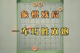 象棋残局：一车巧胜双炮