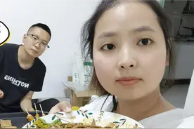 老公最近天天要吃肉，体重终于从90斤涨到110斤，增肥真不容易！视频封面
