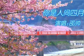 邵帅《你是人间四月天》暖心感人的歌词，真情温暖整个春天…视频封面