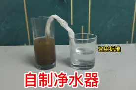 据说只用一张纸巾就可以把脏水过滤成可以饮用的水！这是真的吗？视频封面