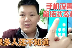手机状态栏上显示了许多图标符号，教你一键隐藏，很多人还不知道视频封面