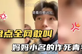 盘点最全喊妈妈小名的作死集锦，妈妈的爱落在脸上，打的啪啪作响视频封面