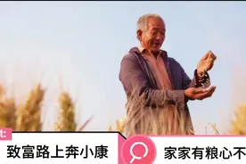 致富路上奔小康，家家有粮心不慌，重视农业，关爱农民视频封面