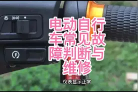 电动自行车常见故障判断与维修@湖南阳光技术培训视频封面