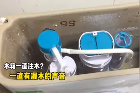 马桶一直注水可水箱无水？不用花钱换新的，一分钱不花修好视频封面