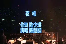 陈慧娴《夜机》经典粤语金曲，独特的嗓音，魅力十足，让人陶醉视频封面