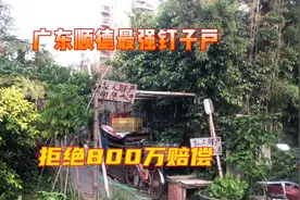 广东顺德最强钉子户，拒绝800万赔偿，如今成了花园式独栋别墅视频封面