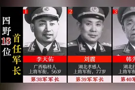四野18位首任军长简介，你最喜欢哪位将军？视频封面