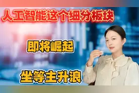 A股：人工智能这个细分板块即将崛起，坐等主升浪视频封面