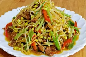 豆芽炒肉怎么做好吃，掌握技巧，爽口入味又营养，开胃下饭受欢迎视频封面