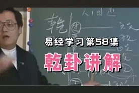 易学习第58集，乾卦讲解视频封面
