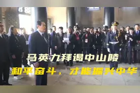 马英九拜谒中山陵:和平奋斗，才能振兴中华视频封面