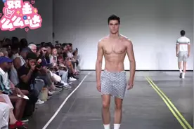 欧美时尚男模T台秀，男模的高质量颜值和身材让人目不转睛！视频封面